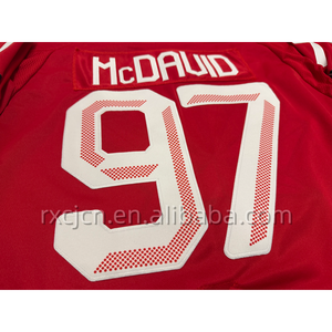 Maillot de hockey Connor McDavid 97 Sidney Crosby 87 Cale Makar 8 Rouge Noir Blanc Canada Uniforme d'équipe pour hommes - Product Image 4