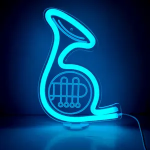 Heiße benutzer definierte kleine Leucht reklame Werbung Innendekoration Personal isierte benutzer definierte Mini-LED-Neonlicht leuchtende LED für Tisch