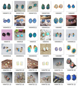 <span class=keywords><strong>Orecchini</strong></span> gioiello in <span class=keywords><strong>oro</strong></span> bianco 18K spedizione rapida <span class=keywords><strong>gioielli</strong></span> in opale opale più preziosi disegni personalizzati Online - Product Image 6