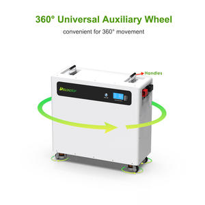 EU 호주 인증 10KWH 51.2V <span class=keywords><strong>LiFePO4</strong></span> 배터리 48V 200AH 리튬 이온 태양 에너지 저장 배터리 - Product Image 2