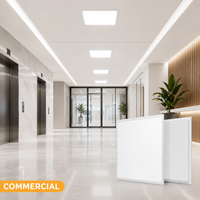 Panneau LED 10 ans de garantie, 5 CCT, 160 lm/W, 595x595, 18-24W, IP54, Driver BOKE, UGR<19, Diffuseur PMMA, Sans scintillement, 220-240V AC