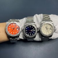Montres mécaniques automatiques pour hommes, montre étanche en acier inoxydable, bracelet réglable, cadran lumineux, résistant aux chocs