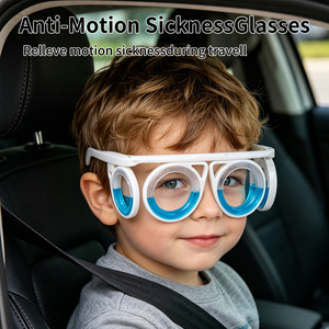 Lunettes anti-mal des transports modernes <span class=keywords><strong>en</strong></span> plastique pour soulager les nausées <span class=keywords><strong>en</strong></span> voiture, <span class=keywords><strong>en</strong></span> bateau ou <span class=keywords><strong>en</strong></span> avion - Product Image 5