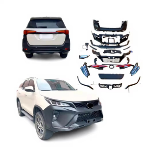 ชุดแต่งรอบคันรุ่นล่าสุดสำหรับ Toyota <span class=keywords><strong>Fortuner</strong></span> ปี 2015-2020 อัพเกรดเป็น Legender 2021 กันชนหน้า กระจังหน้า ไฟหน้า ไฟท้าย - Product Image 1