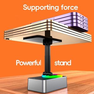 Heiß begehrter multifunktionaler Desktop-Handy-Wireless-Lautsprecher, faltbar, drehbar, RGB-Wireless-Lautsprecher mit Handyhalterung - Product Image 5