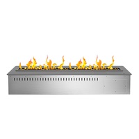1500 mm BEV Technology brûleur BioEthanol Fire Cheminée à vapeur électrique de haute qualité Innofire Ethanol 60 pouces