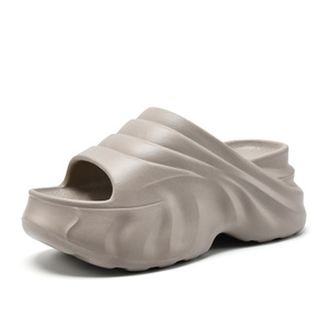 Guru – tongs à plateforme pour femmes, sandales blanches en EVA pour la plage et le camping, chaussures d'été antidérapantes et respirantes - Product Image 5