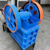 Meistverkaufter Backenbrecher PE 150x250 mit Stahlgussgehäuse, Kleiner Brecher Zerkleinert Baustellenabfälle Leicht