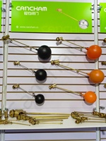 Vanne à boisseau sphérique à flotteur en laiton automatique robuste de 1 à 1/2 "avec vanne anti-débordement à bille en plastique de 8" contrôle du niveau d'eau pour réservoir d'eau