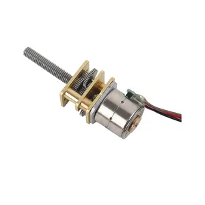 Step Motor Geared Mini Gear Motor 10mm With Right Angle Metal Geared Step Motor 2 Phase Stepper Motor