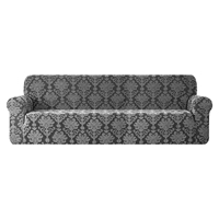 Nouvelle Housse de Canapé Jacquard Tout Compris en Tissu Spandex Facile à Installer pour Salon 2025