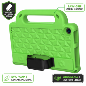 Funda Protectora para Tablet EVA Resistente a Caídas, Apta para Niños, con Correa de Mano Ajustable, Ideal para <span class=keywords><strong>Lenovo</strong></span> <span class=keywords><strong>Tab</strong></span> <span class=keywords><strong>M8</strong></span> 4.ª Generación 8 Pulgadas 2023 - Product Image 4