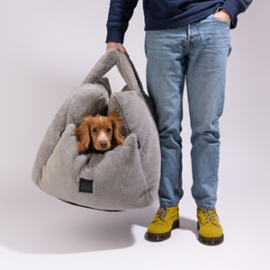 Reistas met op maat gemaakte reis-geheugenschuim orthopedische grote hondenbank, kussen, afneembaar luxe geheugenschuim huisdier katten auto bedden - Product Image 5