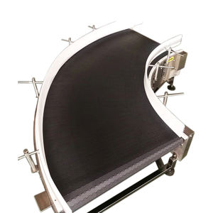 Montaj hattı için 90 derece kavisli plastik modüler bant tornalama konveyör sistemi - Product Image 5