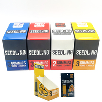 Présentoir en carton blister personnalisé avec logo, pelliculage mat, gaufrage, recyclable, pour comprimés Rhino, capsules et pilules d'amélioration masculine