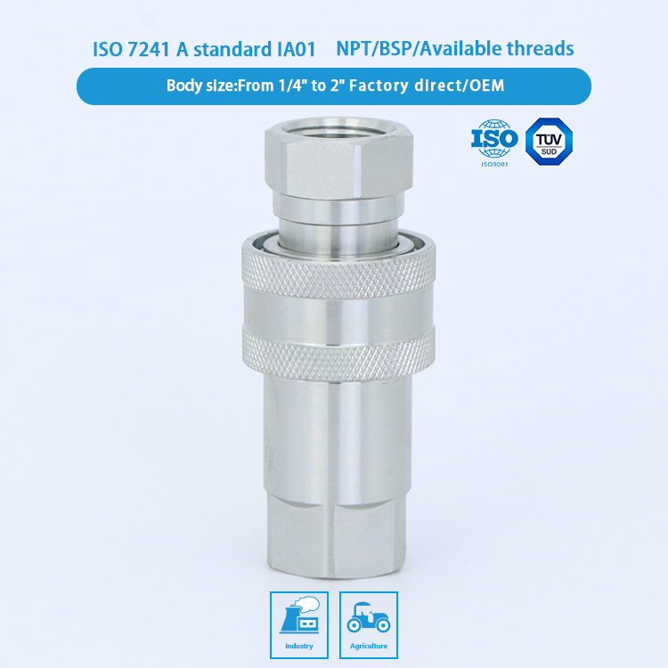 Coupler Set ISO7241 A Standard SS316