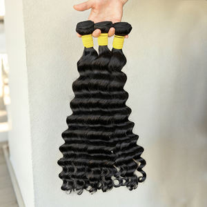 Lot de Cheveux Humains Naturels Bruts Vietnamiens 100% Non Traités, Ondulés Profonds, Noir Naturel, 8-34 pouces - Fournisseur de Confiance - Product Image 5