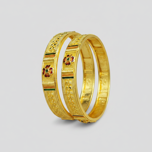 Royal Meenakari Fine <b>Bangles</b> <b>Set</b> Elegant Designer Jewelry for Women Ideal for Bridal, Party and Traditional Wear - Product Image 2