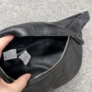 กระเป๋าคาดหน้าอกหนังจระเข้ทำมือสำหรับผู้ชาย, กระเป๋าคาดเอวหนังลำลอง, กระเป๋าสะพายข้าง, กระเป๋าผู้ชายแฟชั่น - Product Image 6