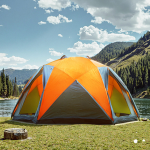 Tienda de campaña al aire libre supergrande de doble capa, <span class=keywords><strong>toldo</strong></span> de turismo automático portátil a prueba de <span class=keywords><strong>lluvia</strong></span> y sol - Product Image 4