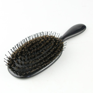 Spazzola per Capelli Personalizzata con Logo Privato, 100% Setole di Cinghiale, Antistatica, Lisciante, con Cuscinetto d'Aria - Product Image 1