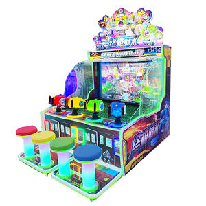 La consola de juegos de entretenimiento para niños grande con chorro de agua de tiro para cuatro jugadores que funciona con monedas Arcade más popular - Product Image 4