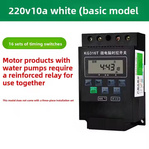 Kg316t 220V hoàn toàn tự động chu kỳ công nghiệp hẹn giờ chuyển 30A Max. current cho ánh sáng đường phố & quảng cáo cho nhà & văn phòng sử dụng - Product Image 5