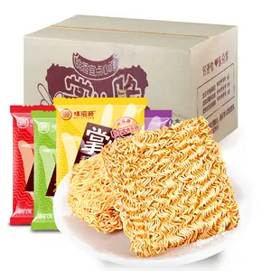 instant noodles Suppliers-ready to ship wholesale Multiple flavors heathy Chinese snacks fried crisp and dry Instant noodles