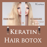 Traitement professionnel KeraMess 0% formaldéhyde Botox capillaire kératine pour lisser les cheveux Salon de coiffure