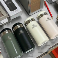 Thermos de sport d'extérieur STAN Original LEY en acier inoxydable 500 ml, isolation thermique, affichage de la température, pliable