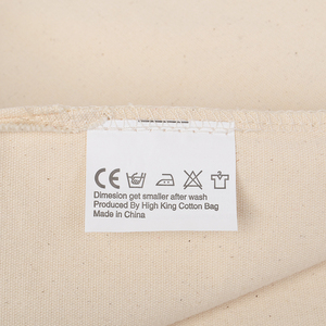 Large Cotton Drawstring <b>Laundry</b> <b>Bag</b> Reusable Canvas <b>Laundry</b> Sack Eco Friendly Storage <b>Bag</b> <b>for</b> <b>Travel</b> Dorm Hotel Customizable - Product Image 6