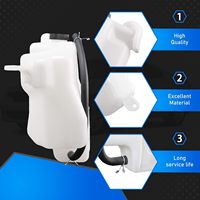 Réservoir de liquide de refroidissement avec bouchon et tuyau pour Nissan Altima 2007-2012, Nissan Maxima 2009-2015, remplace 21710JA000 21710ZN50A 603-247