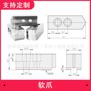 Mandrin hydraulique Betterfair à mâchoires souples de 4 pouces Rz0405060810 pour composants mécaniques généraux - Product Image 3