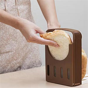 Wholesale <b>Bread</b> <b>Cutter</b> <b>Cutters</b> <b>Bread</b>/Toast Mold Kitchen Sandwich Slicing Foldable Tools with 4 Thickness Toast - Product Image 3
