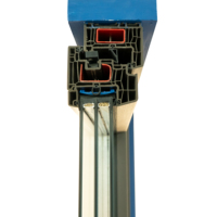 Fenêtre à battant UPVC de conception moderne de qualité supérieure de Offre Spéciale d'usine pour la maison