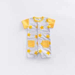 ชุดบอดี้สูทเด็กทารก ลายสัตว์ ลายดาว จากโรงงานจีน พร้อมราคาขายส่ง - Product Image 4