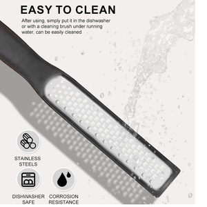 Râpe à fromage de haute qualité accessoires de cuisine outils zesteur d'agrumes au chocolat en acier inoxydable avec housse de protection en Silicone - Product Image 5