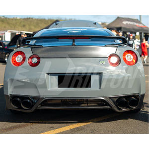 Diffuseur arrière en fibre de carbone style OEM CBA pour Nissan R35 GTR 2008-2016 - Product Image 2