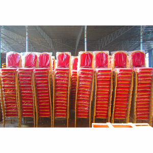 2024 Chaise de banquet d'hôtel en tissu OEM de pieds en métal de luxe de haute qualité pour <span class=keywords><strong>réception</strong></span> de <span class=keywords><strong>mariage</strong></span> - Product Image 2