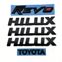 Autocollants de carrosserie Ba Jia Er pour HILUX REVO, en plastique ABS, logo/emblème, garantie 1 an, usage unique