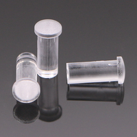 Tube 3Mm Tête Ronde 10Mm Acrylique Fonte Plpc-100 Plp2-188 Clair Simple Montage Conseil Rigide En Plastique Transparent Led Guide Lumière Tuyau