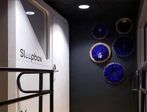 KSL Sleepbox intelligent haut de gamme avec serrure électronique codée, <span class=keywords><strong>lit</strong></span> simple, 2 portes, pour hôtels-capsules, auberges de jeunesse et <span class=keywords><strong>a</strong></span>éroports - Product Image 5