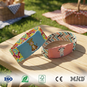 สายรัดข้อมือยางยืด NFC กันน้ำ พิมพ์โลโก้ได้ พร้อม RFID สำหรับควบคุมการเข้าออกยิม หรือใช้เป็นตั๋วเข้างาน - Product Image 1