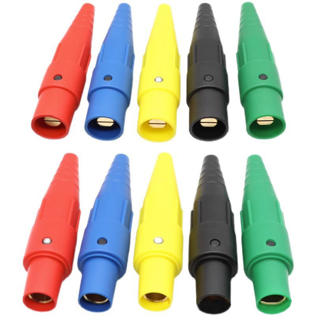 Factory Outlet High Current 150A 200A 400A Cam-lock Male Plug Electric Connector Input Camlock Plug Rhinoceros Insertion