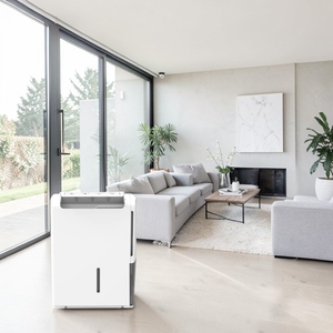 Déshumidificateur fin à commande tactile pour bureau, disponible en OEM/ODM et facilement transportable - Product Image 1