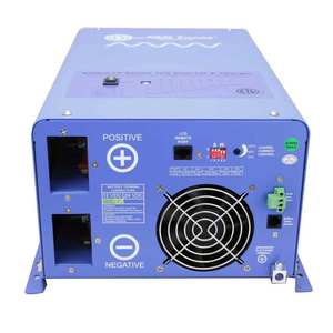 Cargador de Onda Sinusoidal Pura de 2000 Vatios CC/CA, 48V a 120V, Salida Trifásica Cuádruple, 99.9% de Eficiencia, Doble/Individual, 50/60Hz, 12VDC - Product Image 1