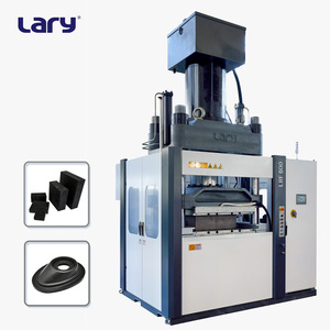 Prensa de Placas para Láminas de Goma LRF600 con Fuerza de Sujeción de 6000 KN, Control Automático por PLC, para Moldeo, Procesamiento, Vulcanización y Compresión - Product Image 2