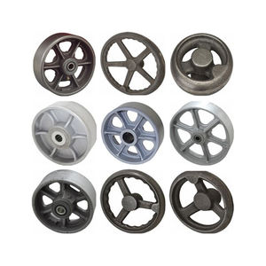 המפעל ישר קפדנית סובלנות דיוק חול הליהוק גלגל ברזל יצוק גלגלים ברזל יצוק גלגלים - Product Image 3