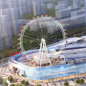 Grande <span class=keywords><strong>roue</strong></span> d'extérieur <span class=keywords><strong>de</strong></span> Style japonais, grande <span class=keywords><strong>roue</strong></span> sur le toit, pour centre commercial - Product Image 4