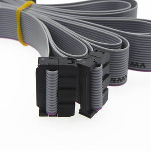 Kabel IDC Flat Ribbon 16pin Kustom Pabrik dengan Kabel Harness Konektor Terpasang - Product Image 3
